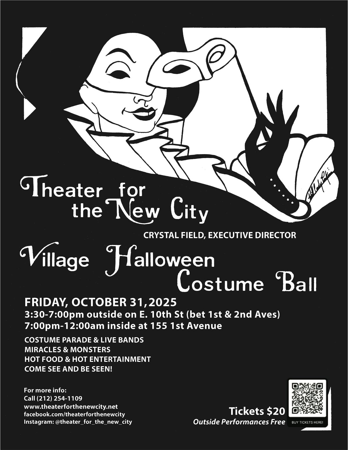 Theater for the New City's Village Halloween Costume Ball