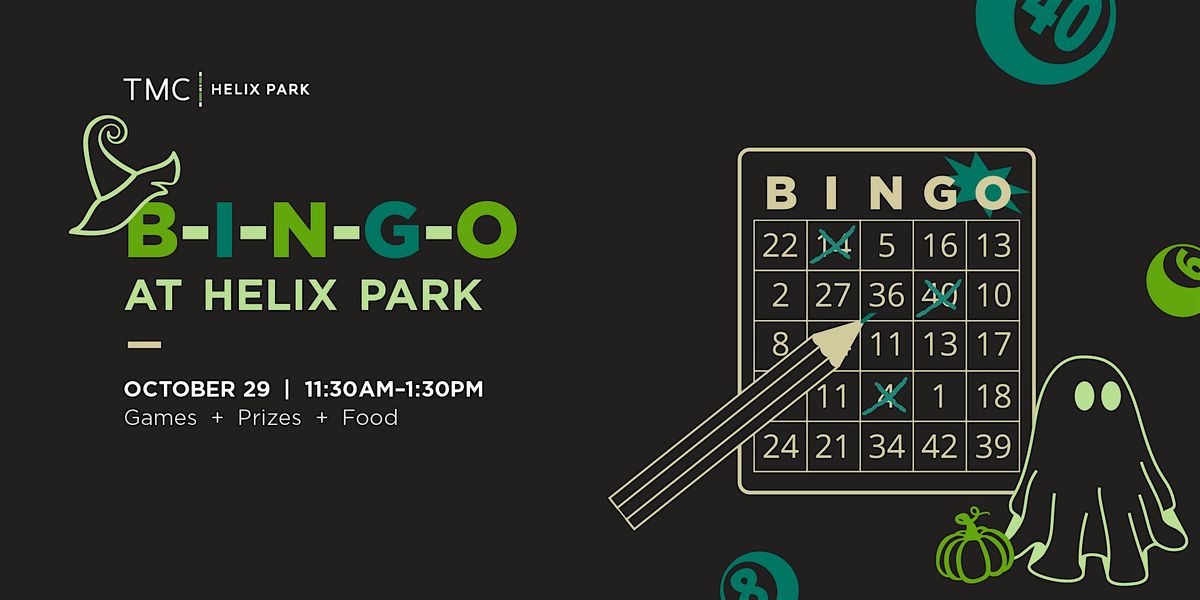 Boo Bingo at TMC Helix Park