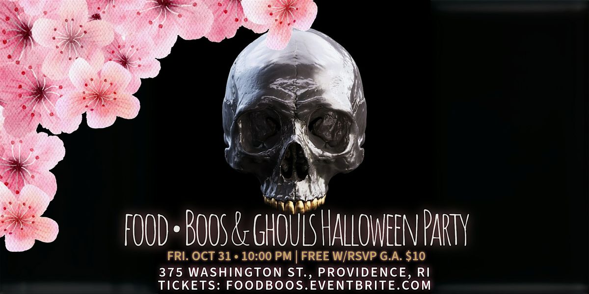 BOOS & GHOULS Halloween Party