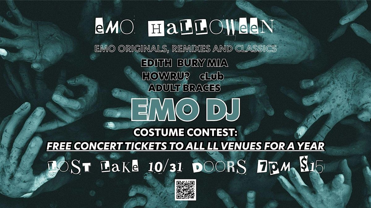 EMO HALLOWEEN \/w LIVE BANDS, DJ and COSTUME CONTEST!