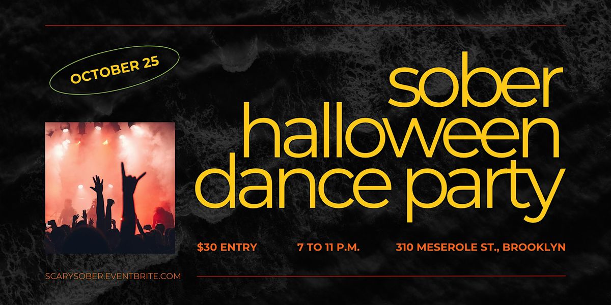 Sober Halloween Dance Party