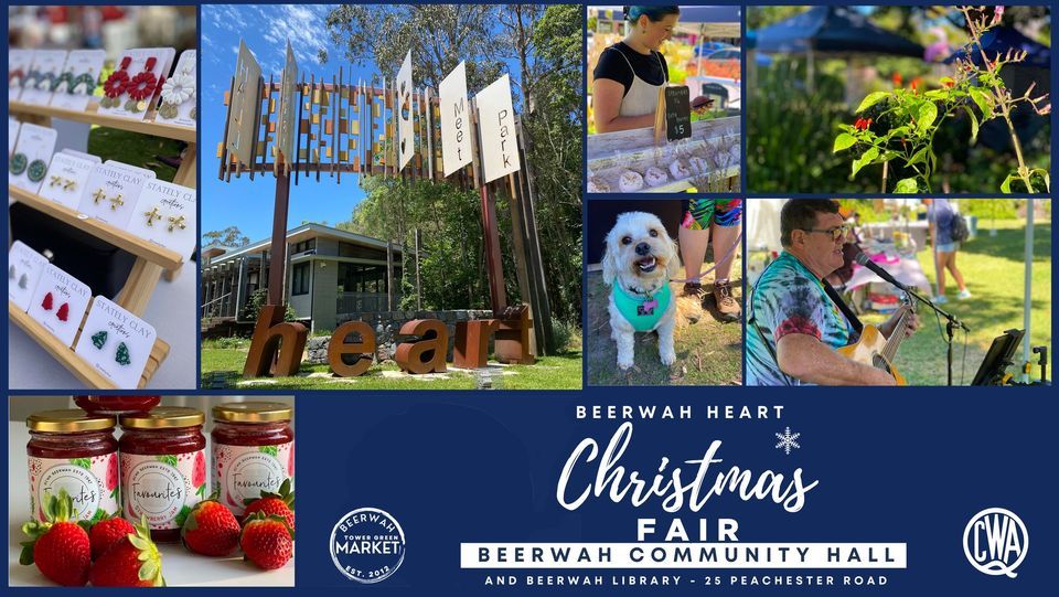 QCWA Beerwah Heart Christmas Fair Beerwah Heart December 10, 2022