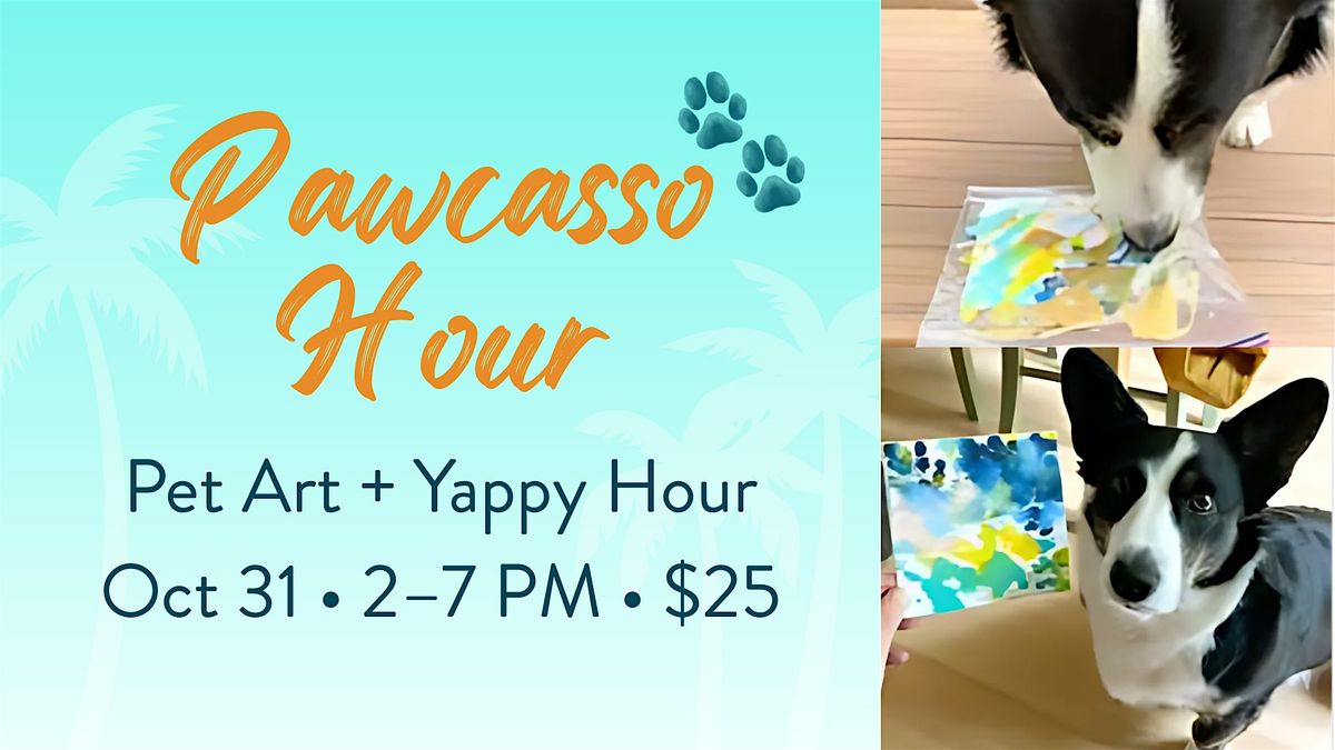 Pawcasso Hour at Margaritaville Chicago!