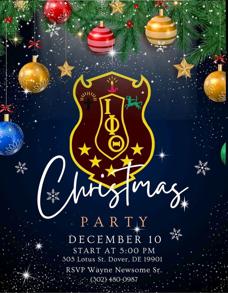 Christmas Party in Delaware Downtown Dover December 10, 2023
