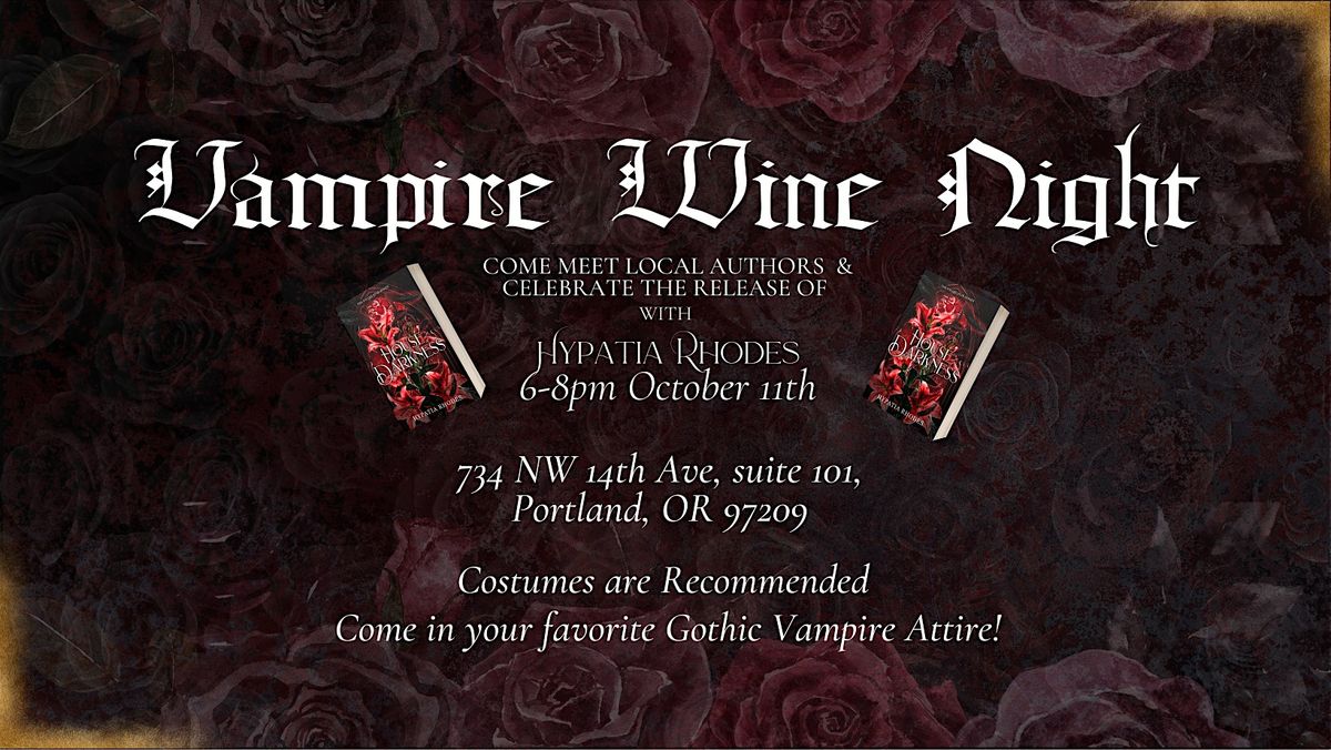 Vampire Wine Night