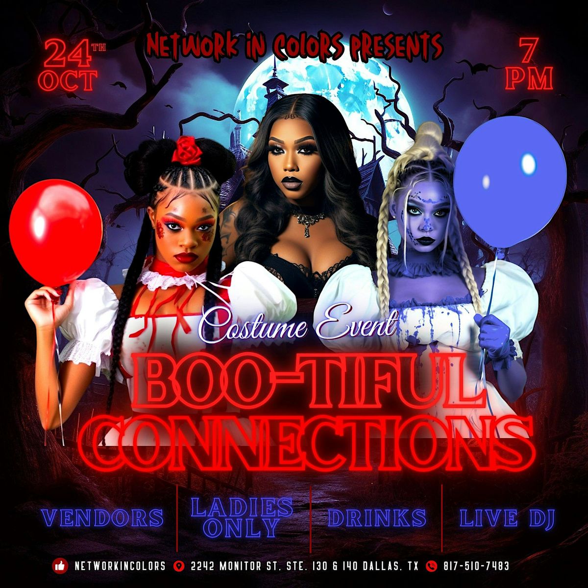 Boo-tiful Connections - Costume Networking Experience for Women