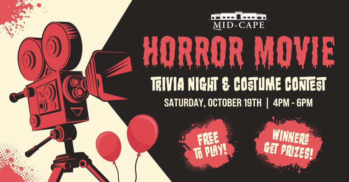 Horror Movie Trivia Night & Costume Contest \ud83d\udc7b\ud83c\udf83