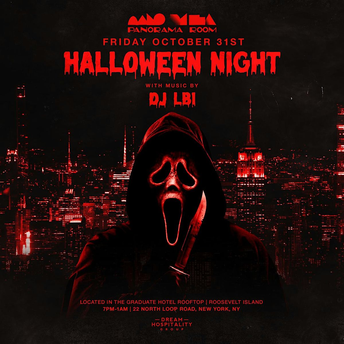 HALLOWEEN NIGHT @ PANORAMA ROOM