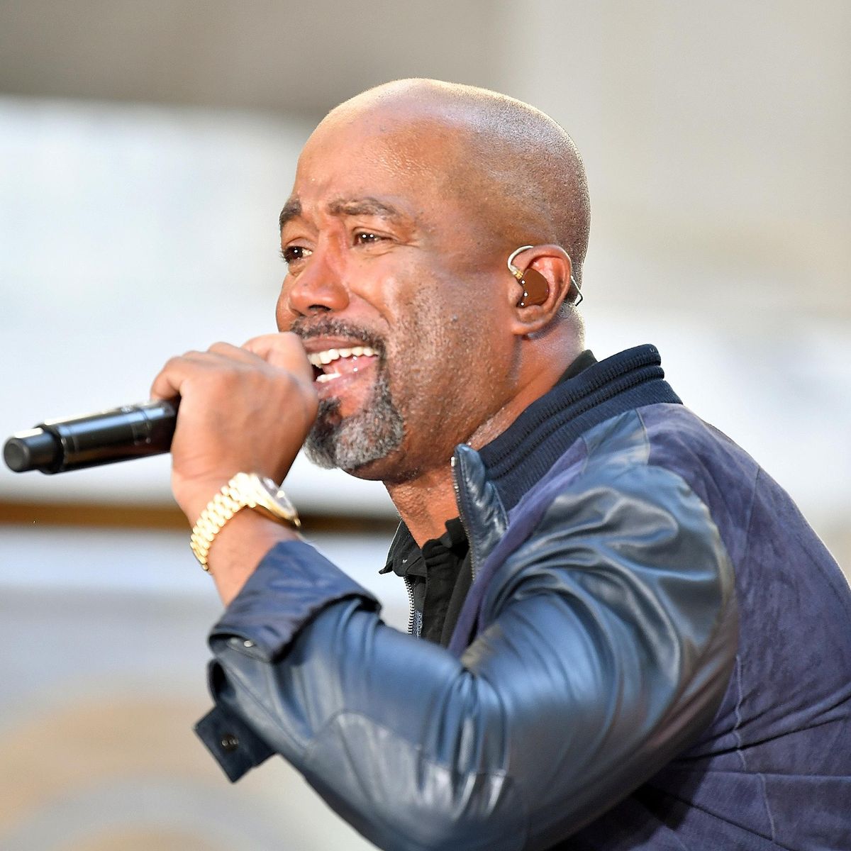 Darius Rucker with Lauren Alaina and Austin Williams at Acrisure ...