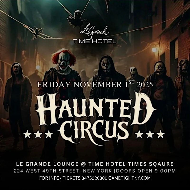 LEGRANDE LOUNGE HALLOWEEN PARTY 2025 TIME HOTEL HELL\u2019S KITCHEN NYC