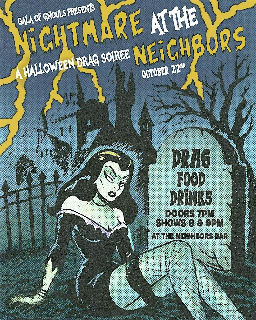 Nightmare at The Neighbors Drag Show