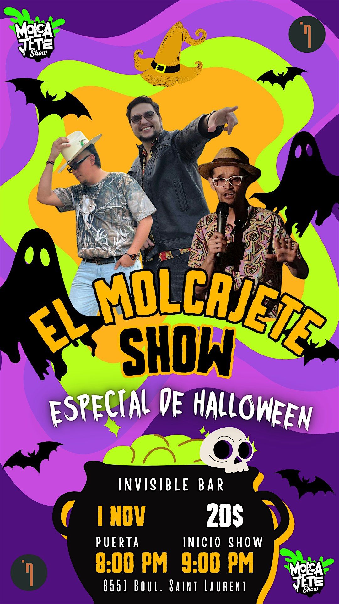 SHOW ESPECIAL DE HALLOWEEN \u2013 EL MOLCAJETE SHOW