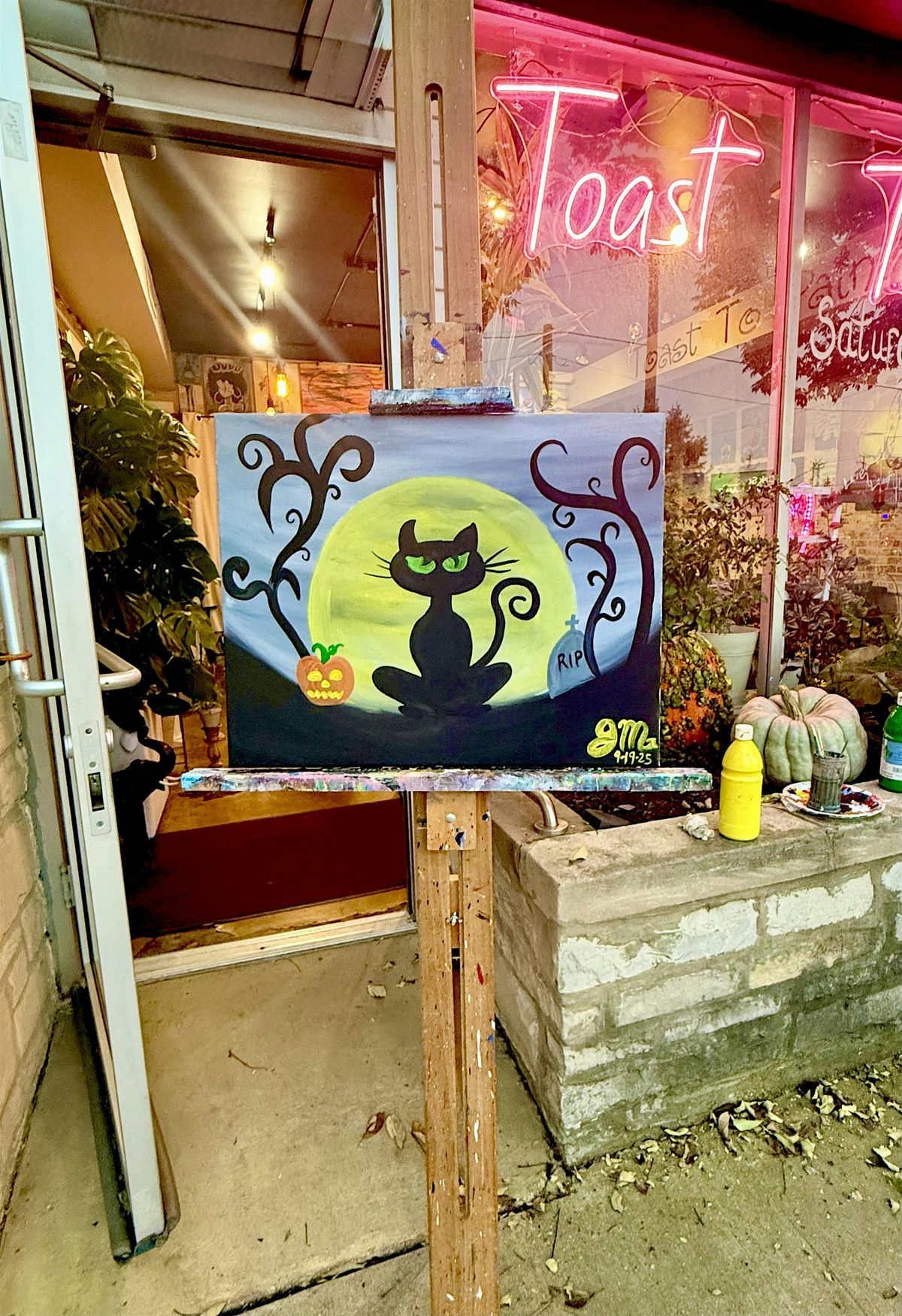 Halloween Night Sip and Paint