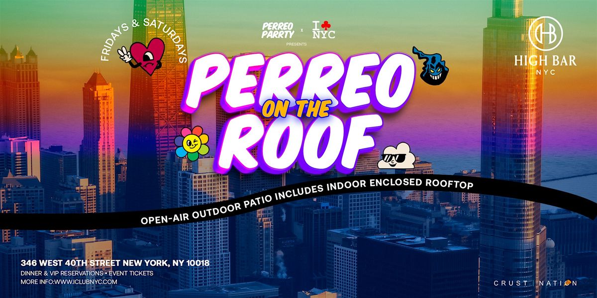 11\/1 HALLOWEEN PERREO ON THE ROOF - Rooftop Latin & Reggaeton Dance Party