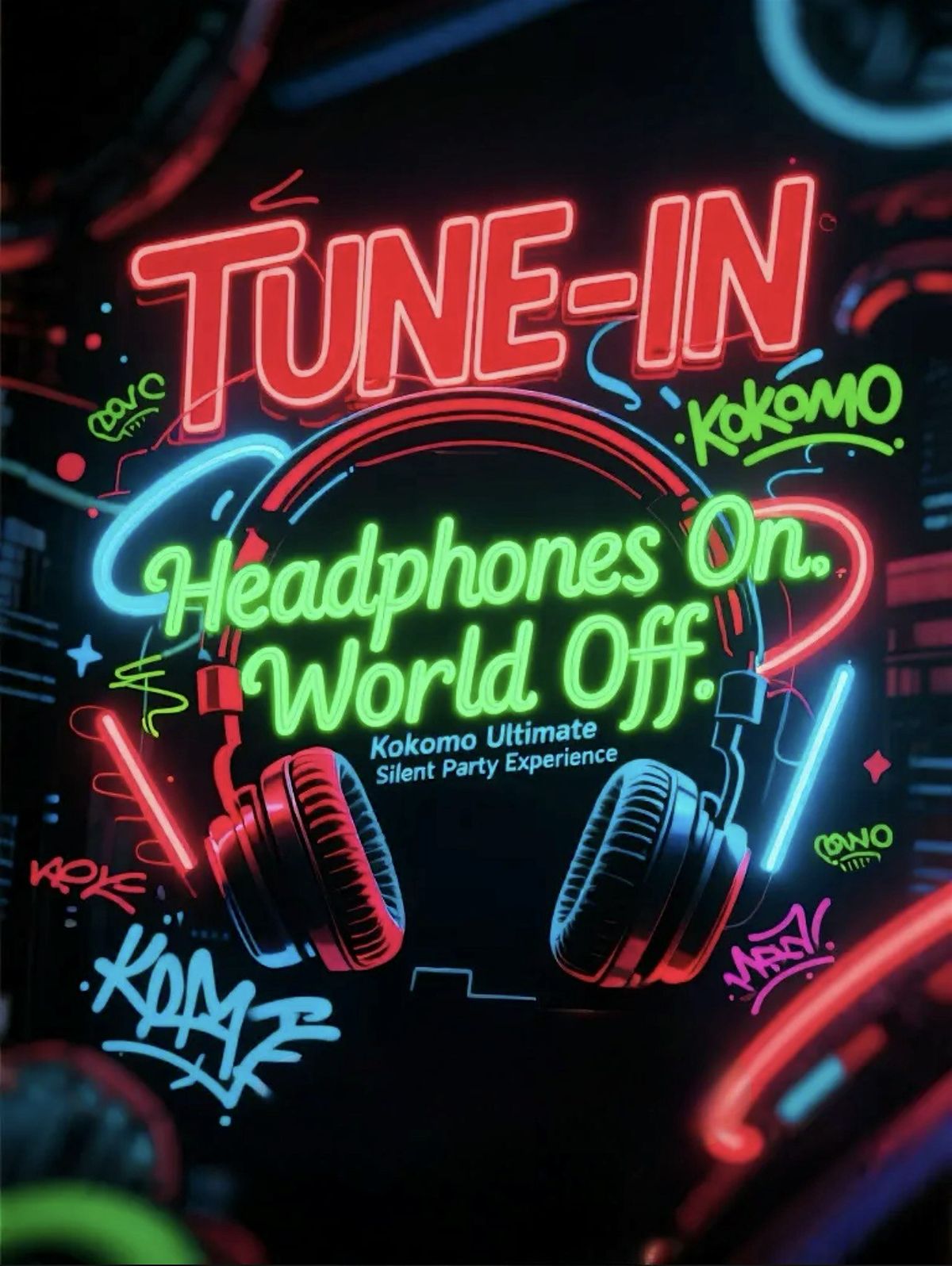 TUNE-IN (Kokomo Ultimate Silent Party Experience) Halloween Weekend
