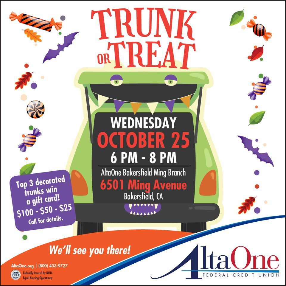 Bakersfield Trunk or Treat AltaOne Federal Credit Union (Bakersfield