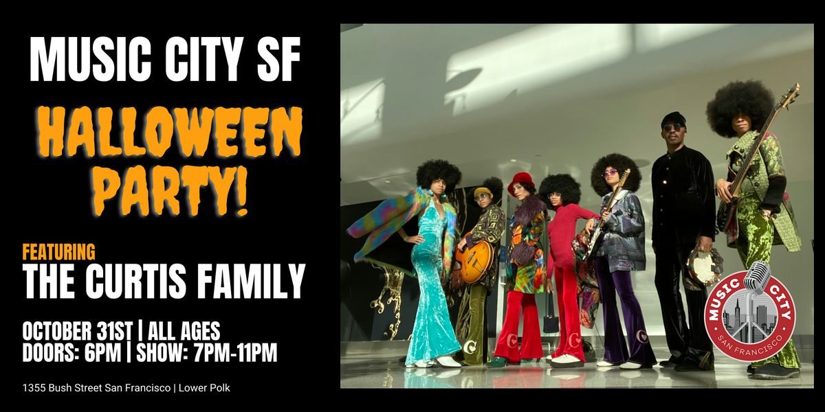 Join The Curtis Family for a Halloween Celebration at Music City!