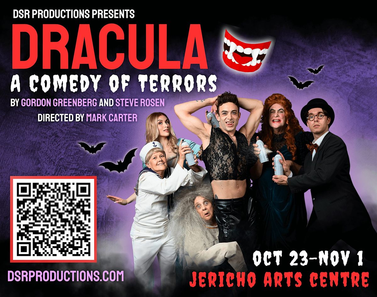 DRACULA, A COMEDY OF TERRORS  Live theatre