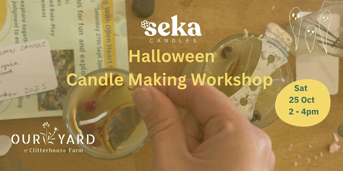 Halloween Candle Making Workshop