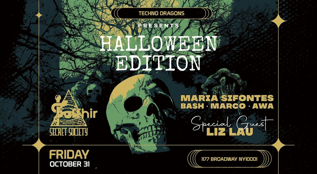 MARIA SIFONTES & FRIENDS HALLOWEEN PARTY BY TECHNO DRAGONS