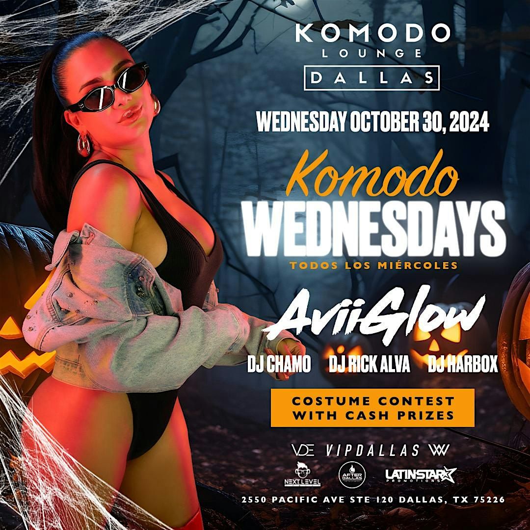 HALLOWEEN COSTUME CONTEST AT KOMODO DALLAS WEDNESDAY OCT 30 10PM TO 2AM