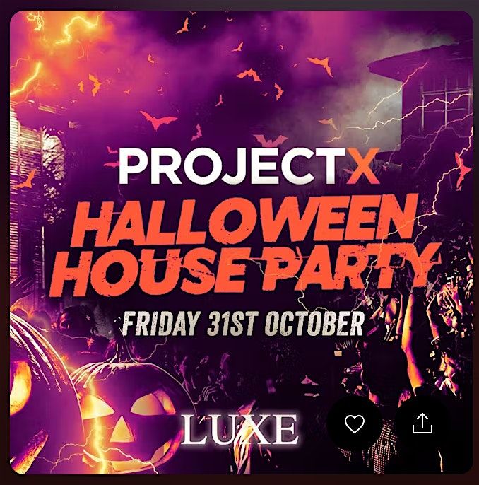 PROJECT X HALLOWEEN PARTY @ POGUE \/ FRIDAY OCT 31 \/ OFFICIAL MEGA PARTY!