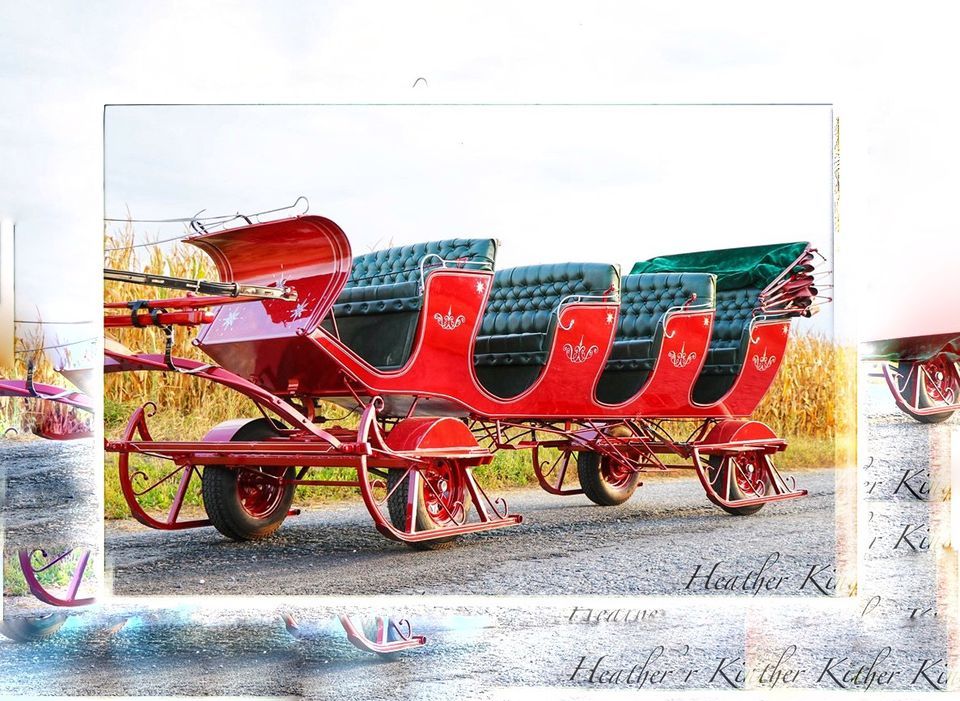 CHRISTMAS Horse Drawn SLEIGH RIDES in Downtown Bethlehem, Pa! Main