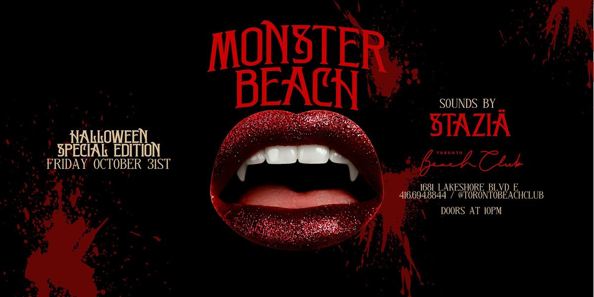 Monster Beach - Halloween Night At Toronto Beach Club