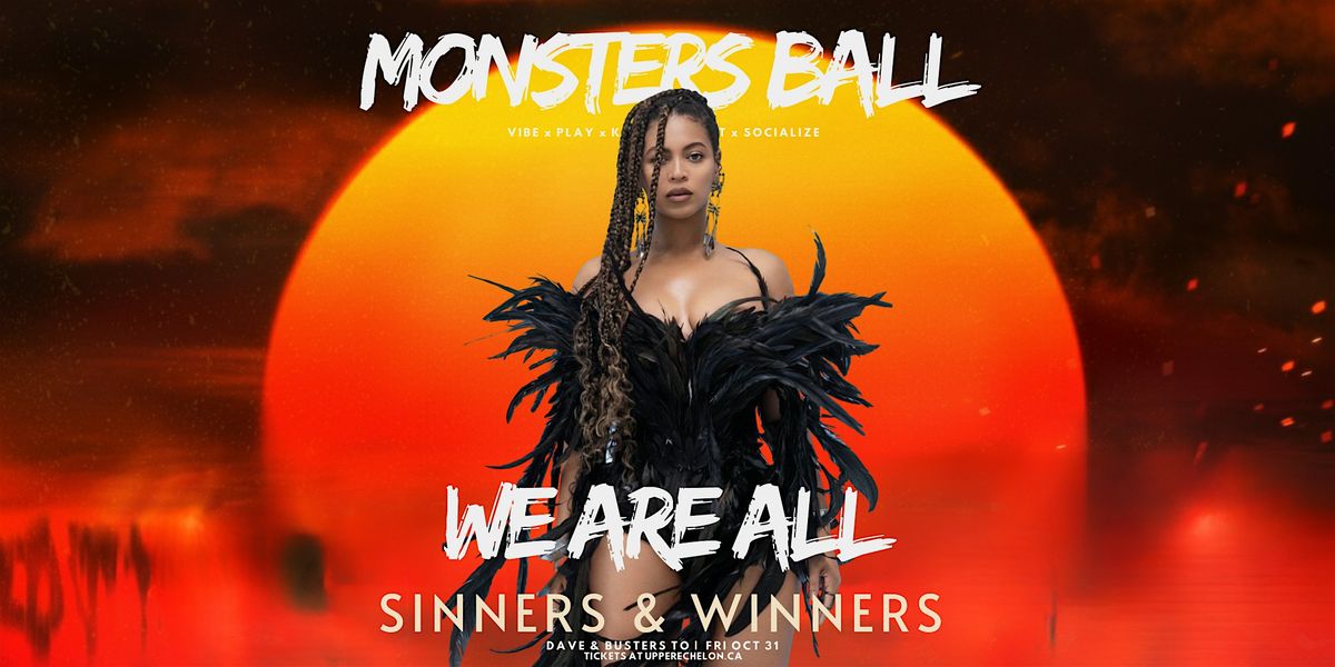 MONSTERS BALL: Sinners & Winners | Vibe + Play + Karaoke + Eat