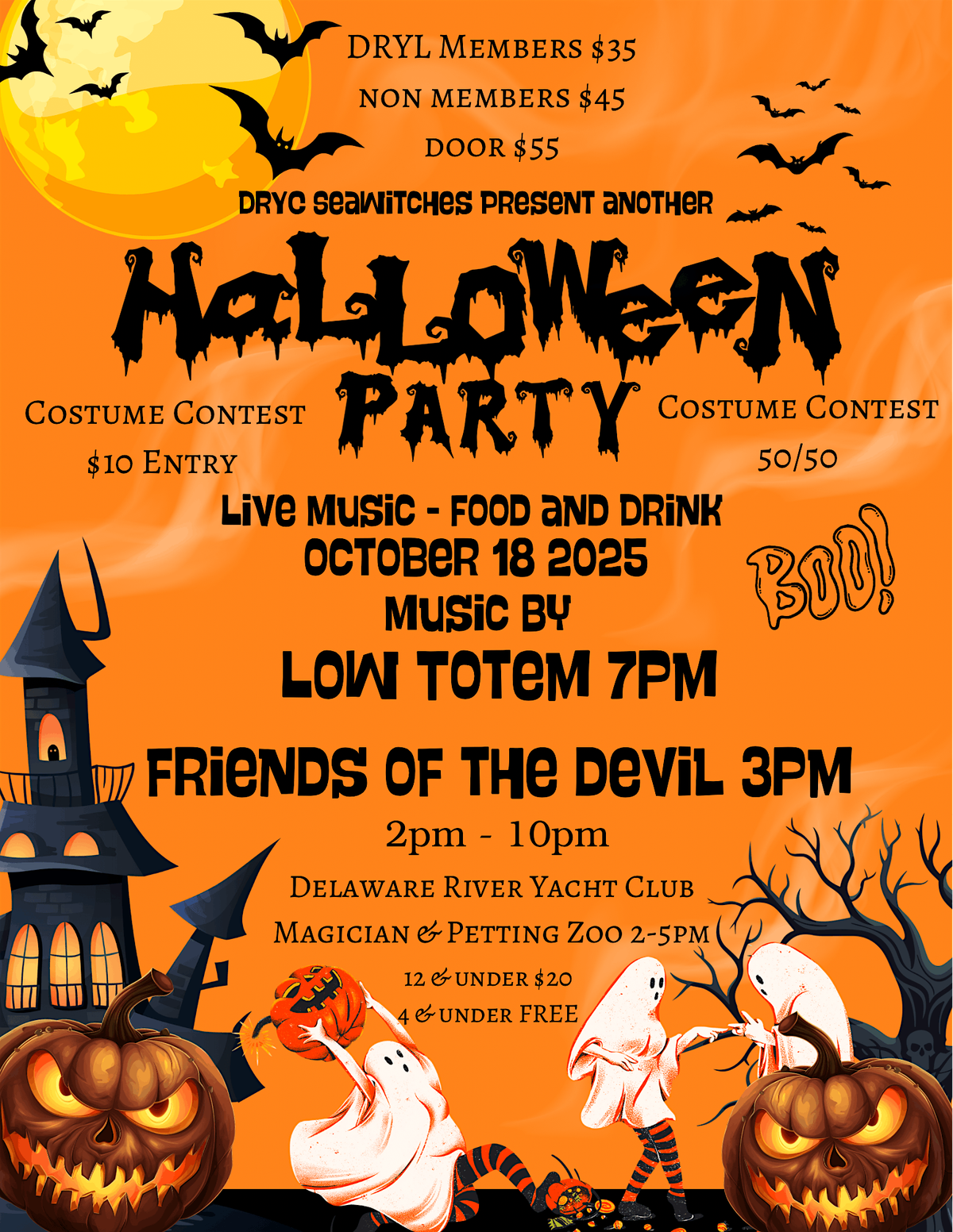 DRYC Halloween Fundraiser