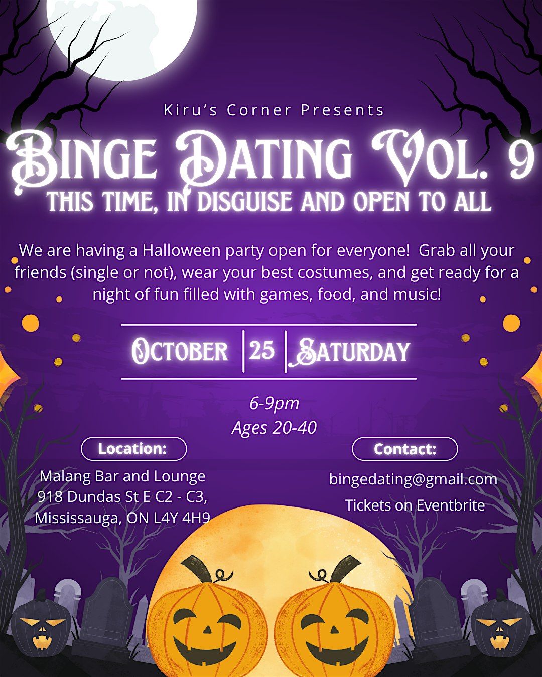 Halloween Party by Binge Dating