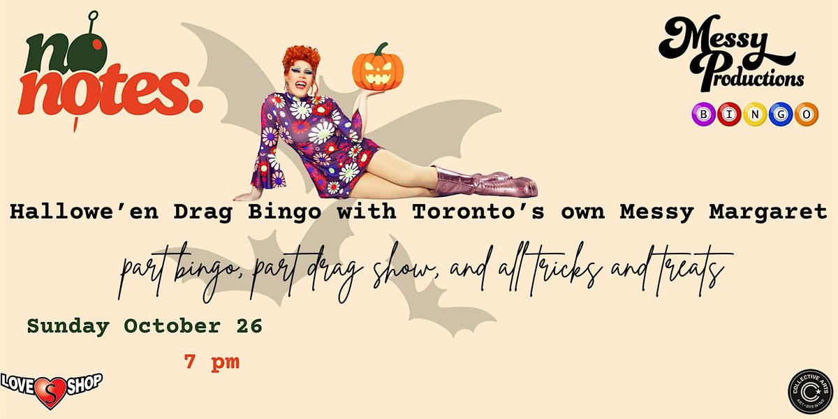 Messy's Drag Bingo @ No Notes Cocktail Bar