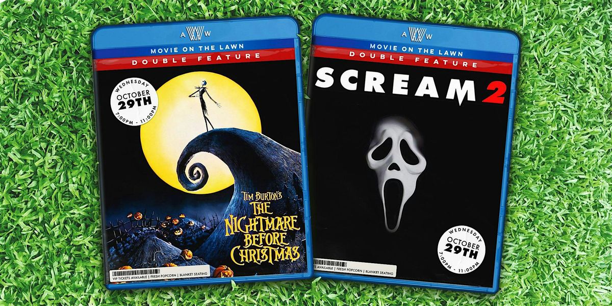 Movie On The Lawn: The Nightmare Before Christmas and Scream 2