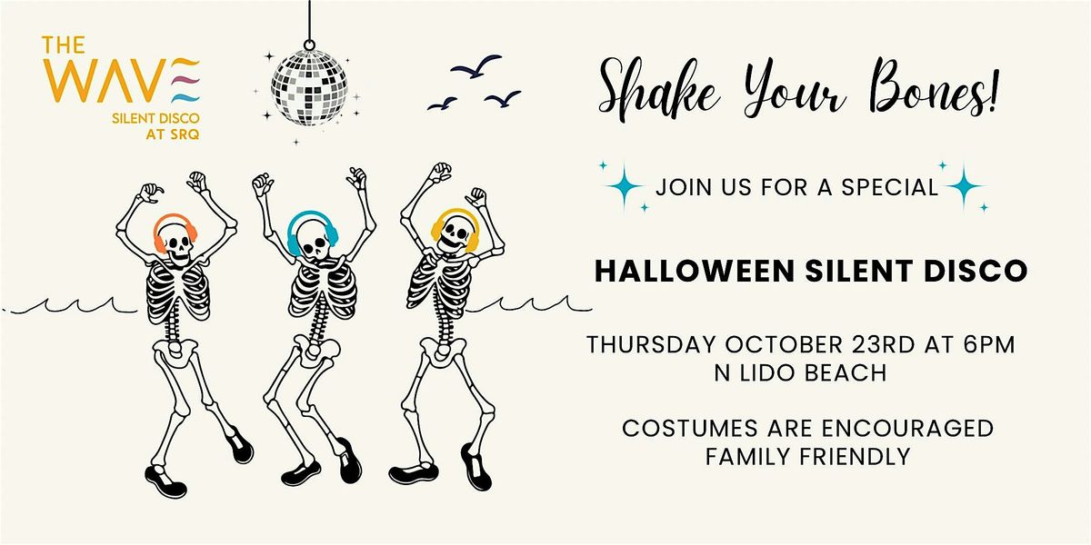 Shake Your Bones: Halloween Silent Disco with the Wave at SRQ