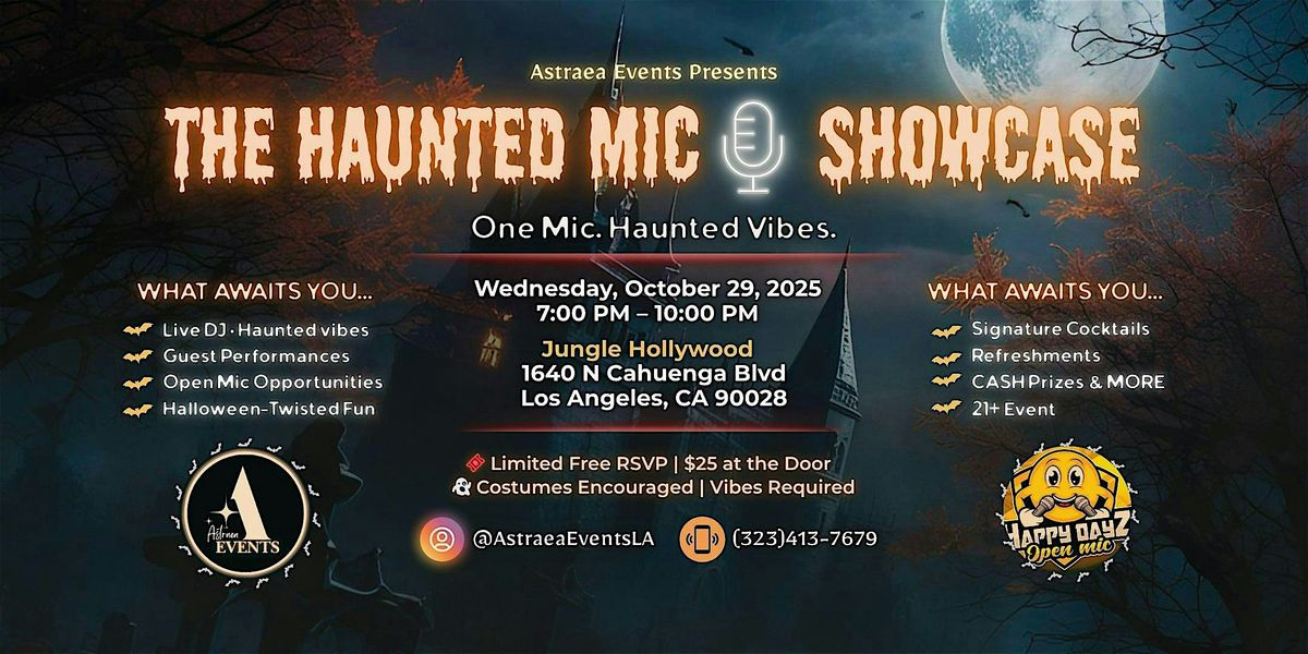 The Haunted Mic Showcase