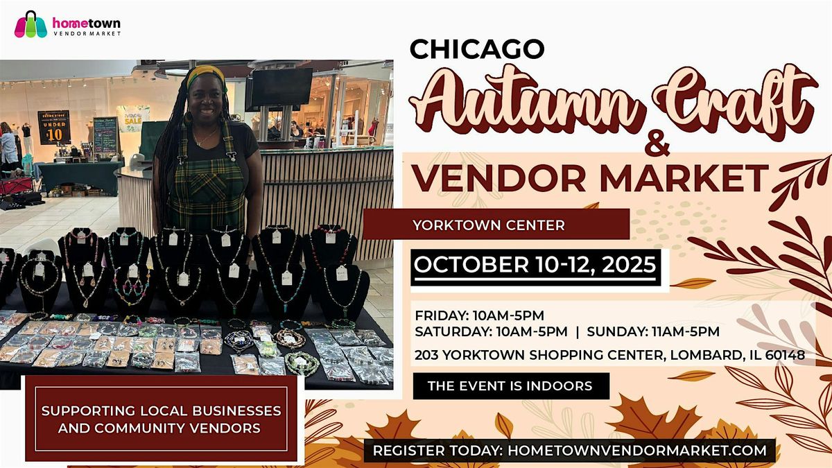 Chicago Autumn Craft and Vendor Market
