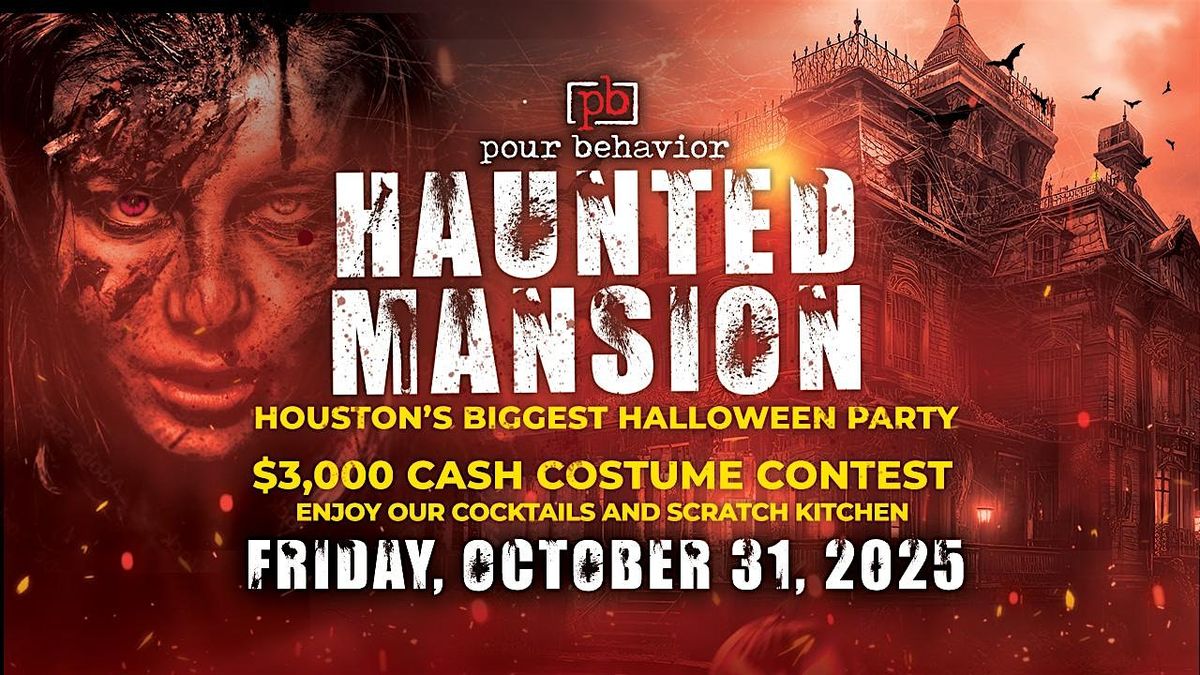 The 6th Annual Haunted Mansion | $3,000 Costume Contest