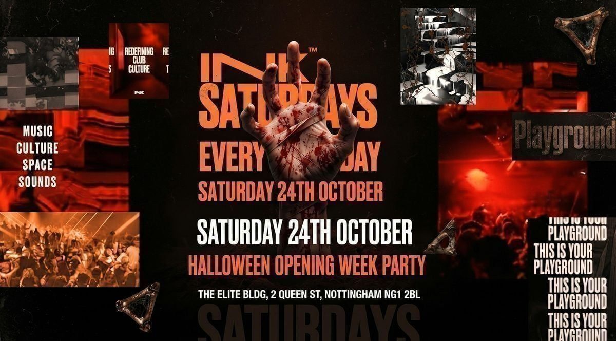 🎃 Halloween Week Opening Party 🎃 Ink: Halloween Show in Nottingham ...
