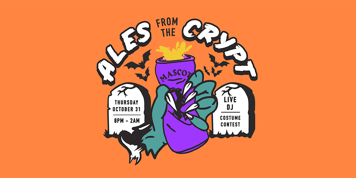 ALES from the CRYPT Halloween Dance Party