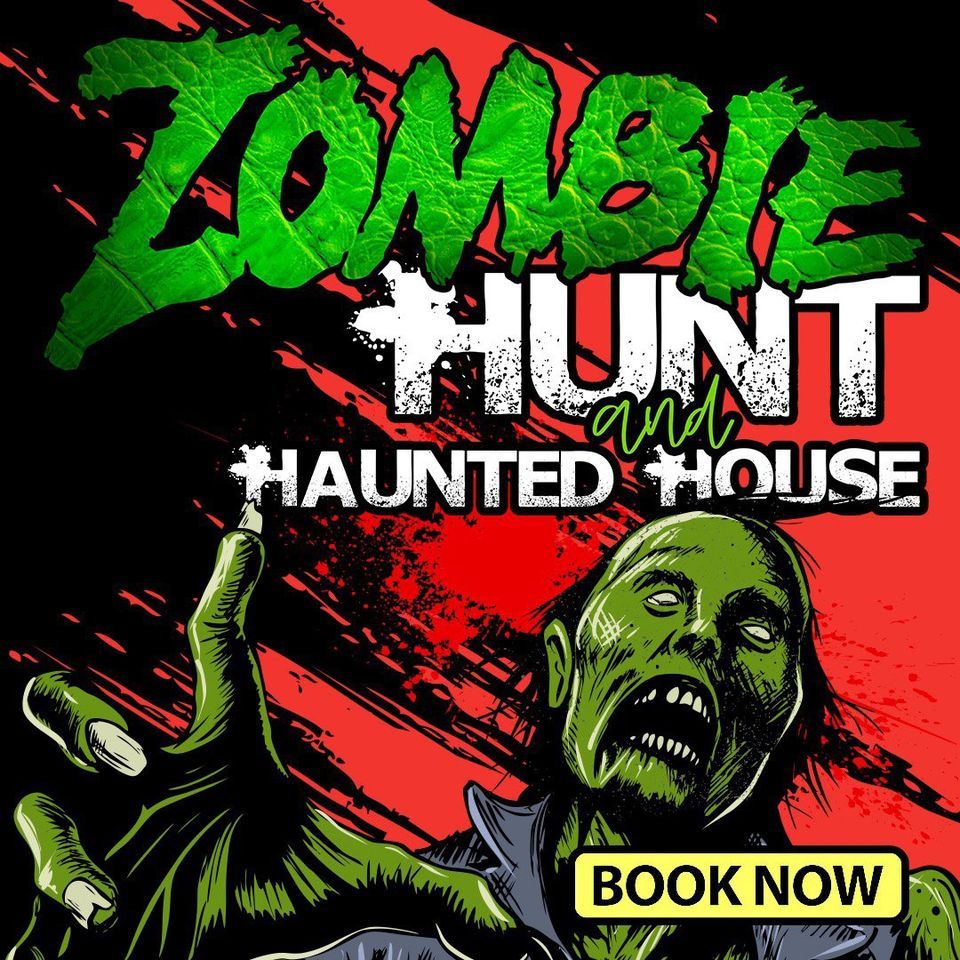 ZOMBIE HUNT AND HAUNTED HOUSE AGR Sports Adventure Park Katy