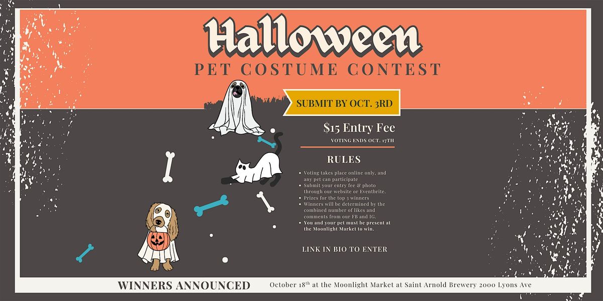 Annual Halloween Pet Costume Contest
