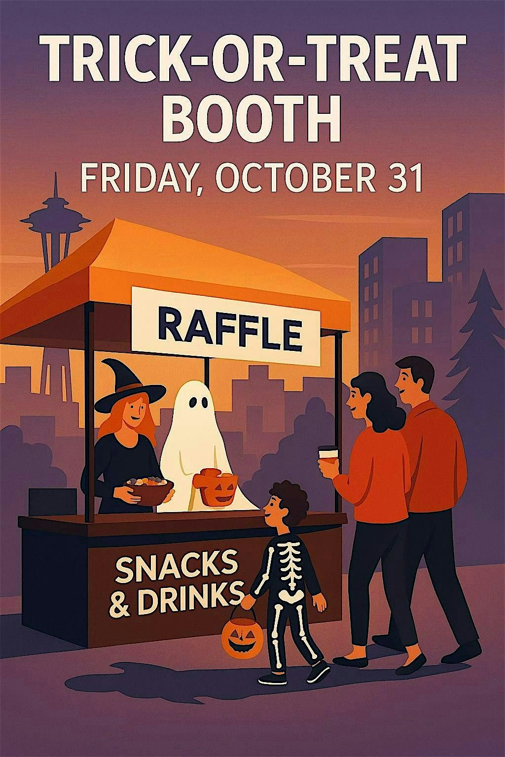 Trick-or-Treat Booth Fundraiser