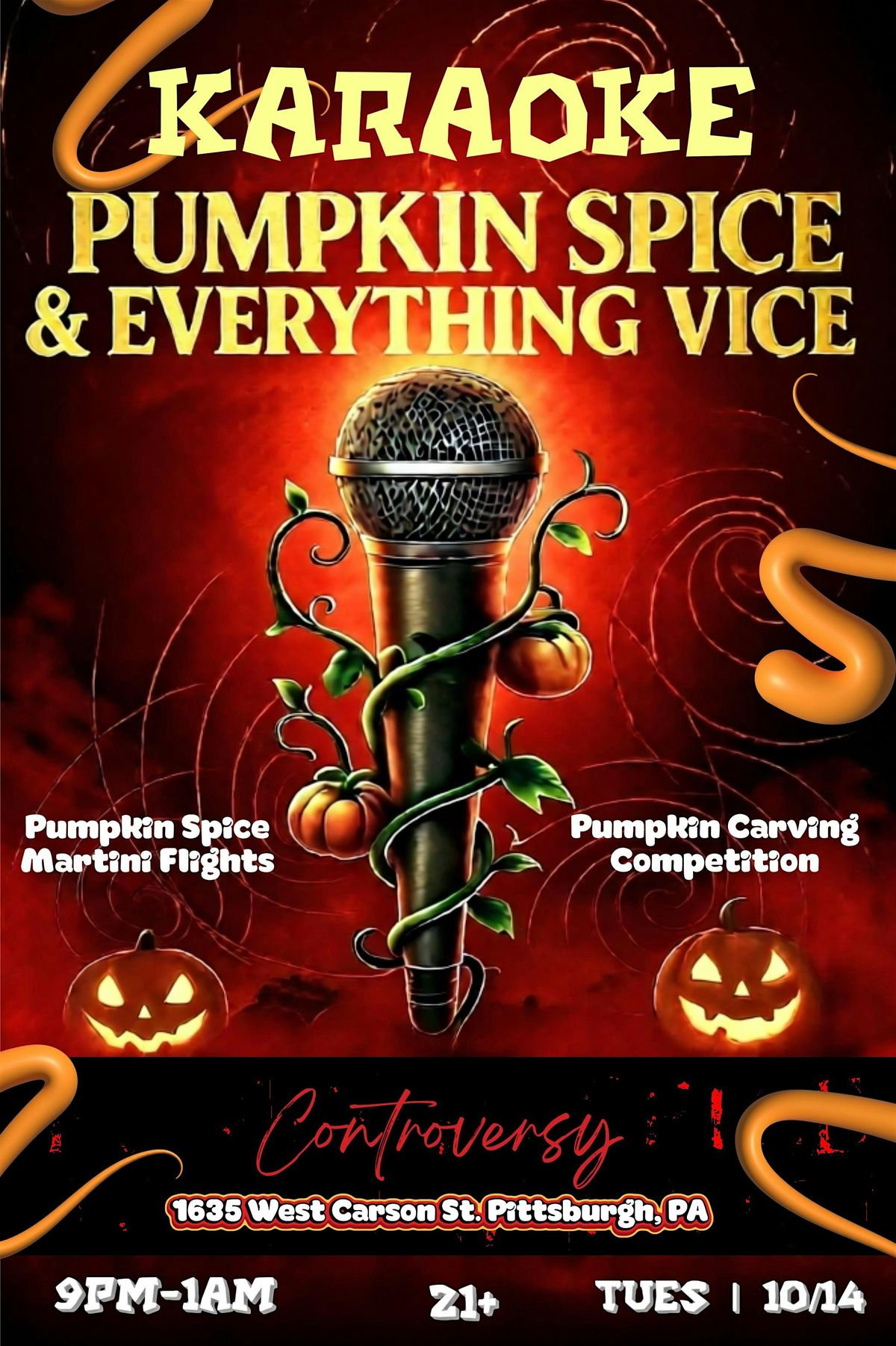 Karaoke: Pumpkin Spice & Everything Vice