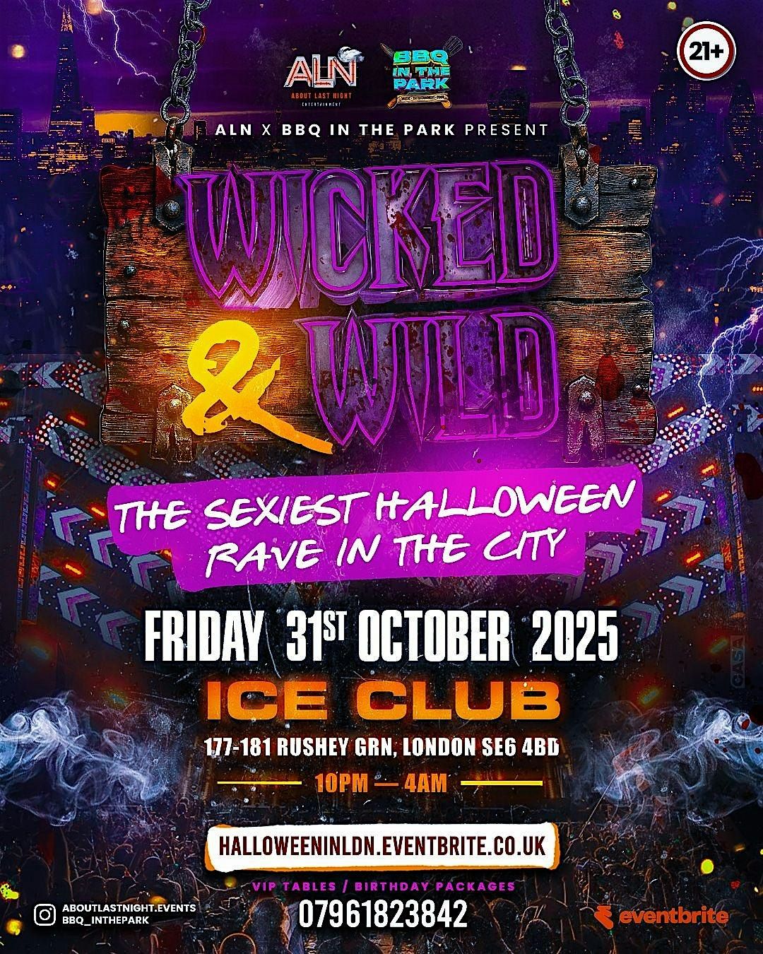 Wicked An Wild Halloween Biggest Party