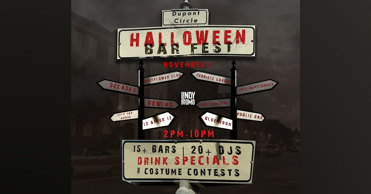 Halloween Bar Crawl DC- Haunted BarFest