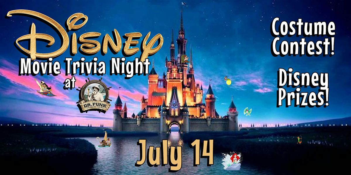 Disney Movies Trivia Night at Dr. Funk! FREE TO PLAY!