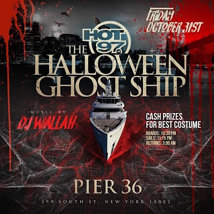 Halloween 2025 Ghostship Yacht Party