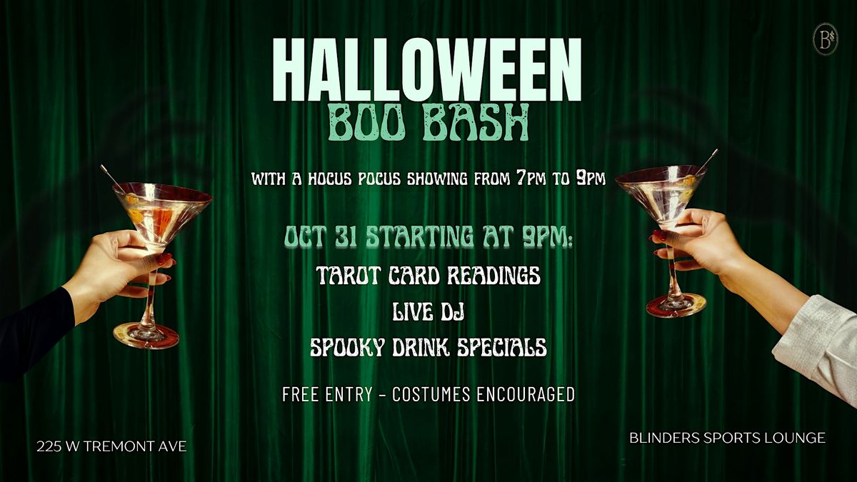 Halloween Boo Bash