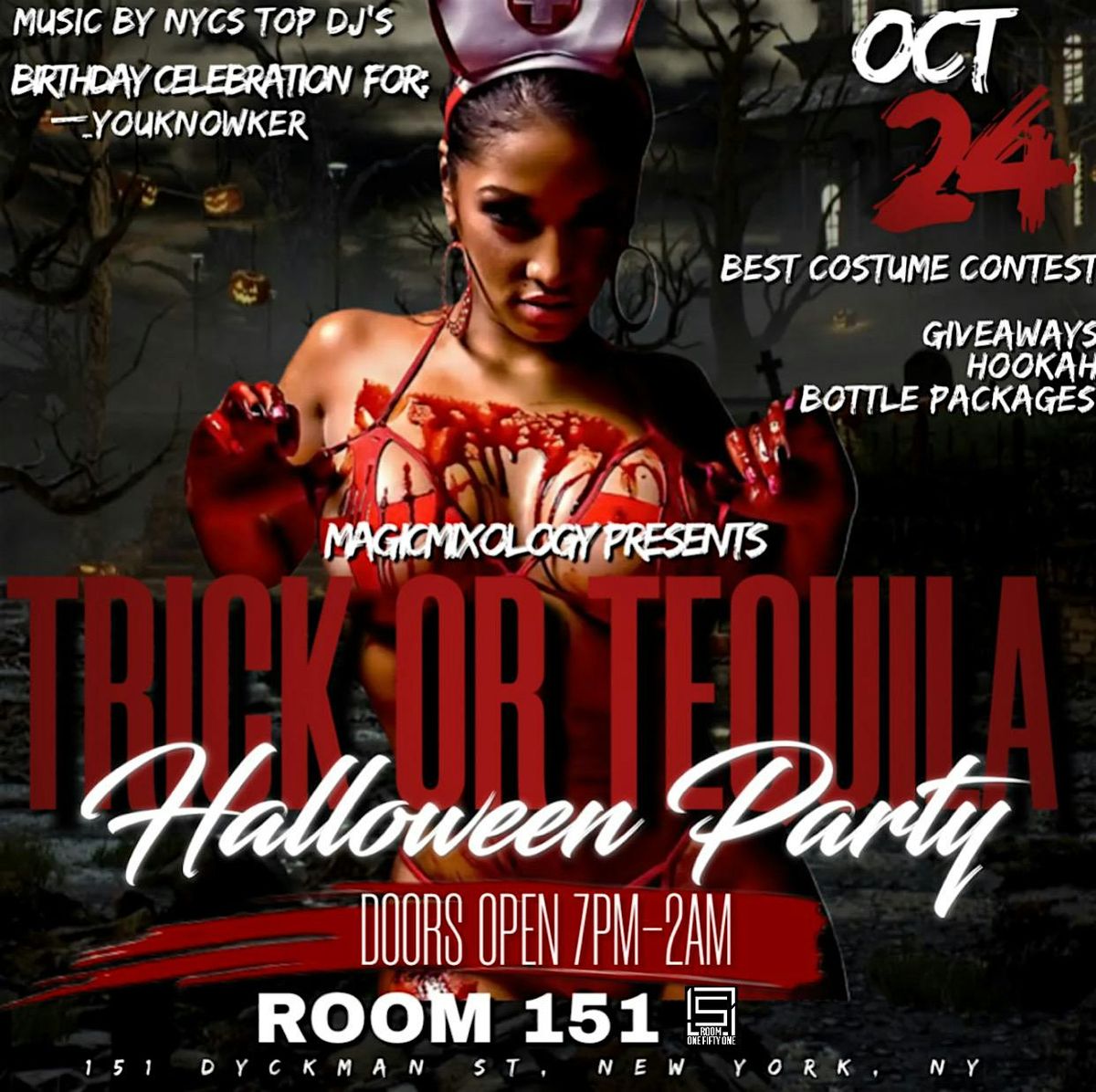 Tricks n\u2019 Tequila (Halloween Costume Party)