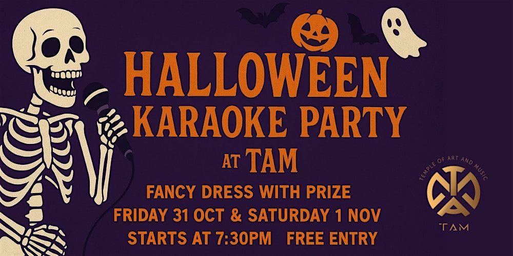Halloween Karaoke Party at TAM